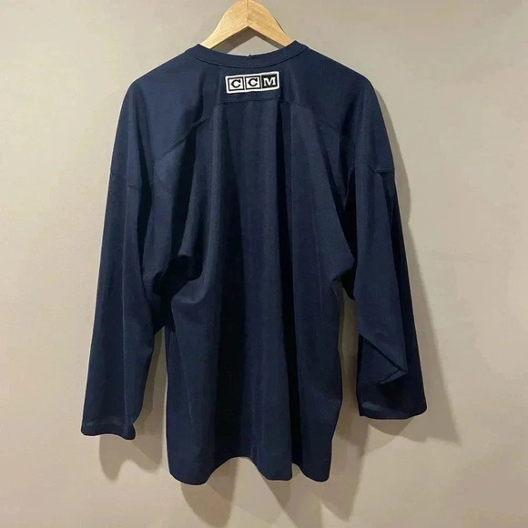 Vtg Centre Ice Toronto Maple Leafs NHL Practice Hockey Jersey - Air Knit - Picture 2 of 10